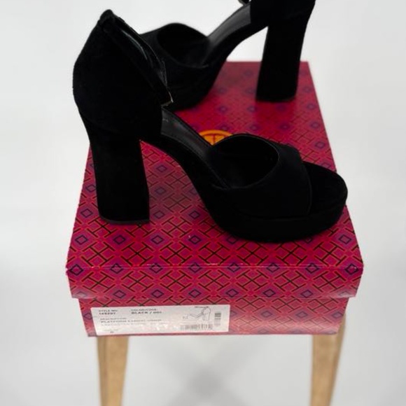 New Tory Burch Platform Sandals Size 8 - Picture 13 of 17